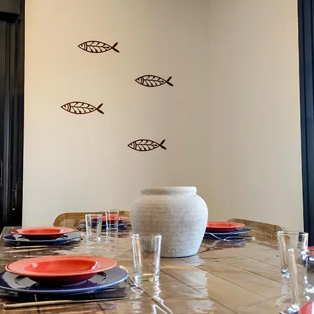 Casa Pez Oasis Slow Life Con Piscina Y Terraza *
