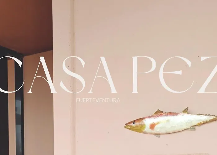 別荘 Casa Pez Oasis Slow Life Con Piscina Y Terraza Majanicho